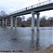Пешеходный мост через р. Клязьму в городе Орехово-Зуево