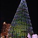 Место главной новогодней елки в городе Красноярск