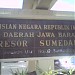 Markas Polsek Sumedang Selatan (id) in Sumedang city