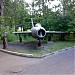Памятник-самолёт МиГ-15 в городе Москва