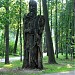Деревянная скульптура Святогора в городе Москва