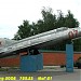 Самолёт МиГ-21ПФ на постаменте в городе Москва