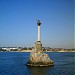 Monument to the scuttled ships during the Siege of Sevastopol in 1854