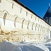Крепостные стены Высоцкого монастыря в городе Серпухов