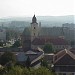 Catholic church and monastery