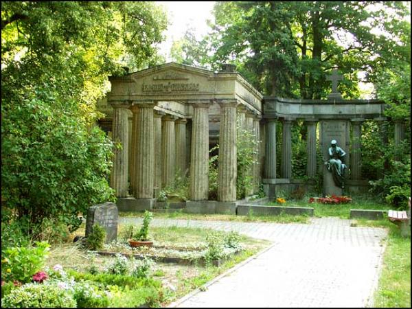 Friedhof Wilmersdorf Berlin Park, Friedhof