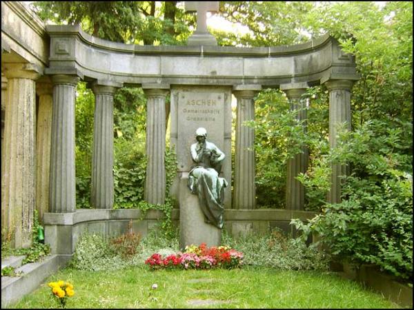 Friedhof Wilmersdorf Berlin Park, Friedhof