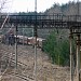 Abandoned train in Prypiat city