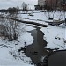 Обустроенная набережная речки Грачевки в городе Химки