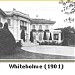 Miley Hall (ca. 1963) and Walgreen Hall (2003), formerly Whiteholme (1861) in Newport, Rhode Island city