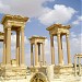 Tetrapylon in Palmyra (Tadmur) city