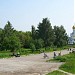 Аллея в городе Новосибирск