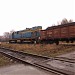 Железнодорожный переезд в городе Каменское