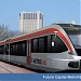 Capital Metro Rail Service Station in Austin, Texas city