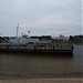 Дебаркадер и Командор Визбор в городе Рыбинск