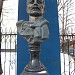 Стенд с бронзовыми скульптурами и барельефами в городе Москва