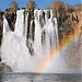 Düden lower Waterfall in Antalya Metropolitan Municipality city