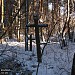 The old cemetery of the village of Semykhody in Prypiat city