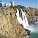 Düden lower Waterfall in Antalya Metropolitan Municipality city