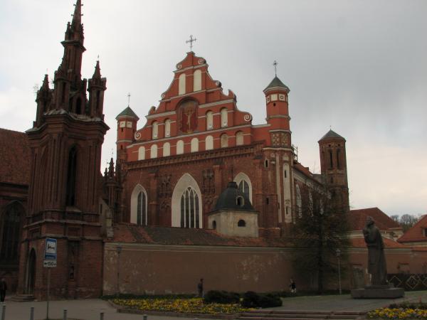 Бернардинский костел Вильнюс