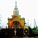 Территория Крестовоздвиженского храма в городе Искровка