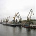 Снесённый северный речной порт в городе Москва