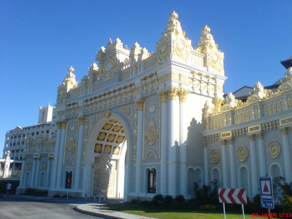 Mardan Palace Main Gate Copy Of Dolmabahce Palace Main Gate Antalya Metropolitan Municipality