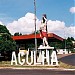 Imagem de São Sebastião na entrada de Agulha na Fernando Prestes city