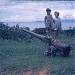 Gun emplacement WWII in Port Moresby city