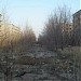 Центральная аллея  в городе Державинск