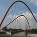Kanalbrücke im Nordsternpark in Stadt Gelsenkirchen