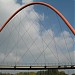 Kanalbrücke im Nordsternpark in Stadt Gelsenkirchen