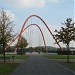 Kanalbrücke im Nordsternpark in Stadt Gelsenkirchen