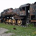 Паровоз-памятник Л-1361 в городе Тапа