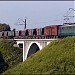 Железнодорожный однопутный мост через рееку Северку постройки 1934 года в городе Домодедово