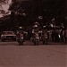 Police Motor Bike Shelter. in Port Moresby city