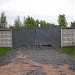 Разобранный гейт электродепо ТЧ-4 «Северное» с Октябрьской железной дорогой в городе Мурино