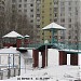 Мост с беседкой в городе Москва