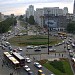 Rondo ONZ in Warszawa city