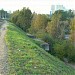 Укрепление железнодорожной насыпи над порталом коллектора реки Котловки в городе Москва