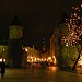 Guard towers of Viru Gate in Tallinn city