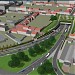 Západní vstup do Královopolskýho tunelu a křižovatka in Brno city