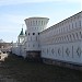 Северная стена Николо-Угрешского монастыря в городе Дзержинский
