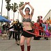Venice Beach Boardwalk in Los Angeles, California city