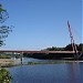 Brücke am Wasserfall (de) in Magdeburg city
