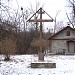 Памятный знак на месте церкви в честь иконы Владимирской (Вышгородской) Богоматери в городе Киев