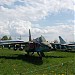 Штурмовик Су-25 в городе Киев
