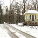 Залізничний переїзд в місті Київ