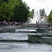 Фонтан в городском парке в городе Бобруйск