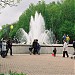 Фонтан в городском парке в городе Бобруйск